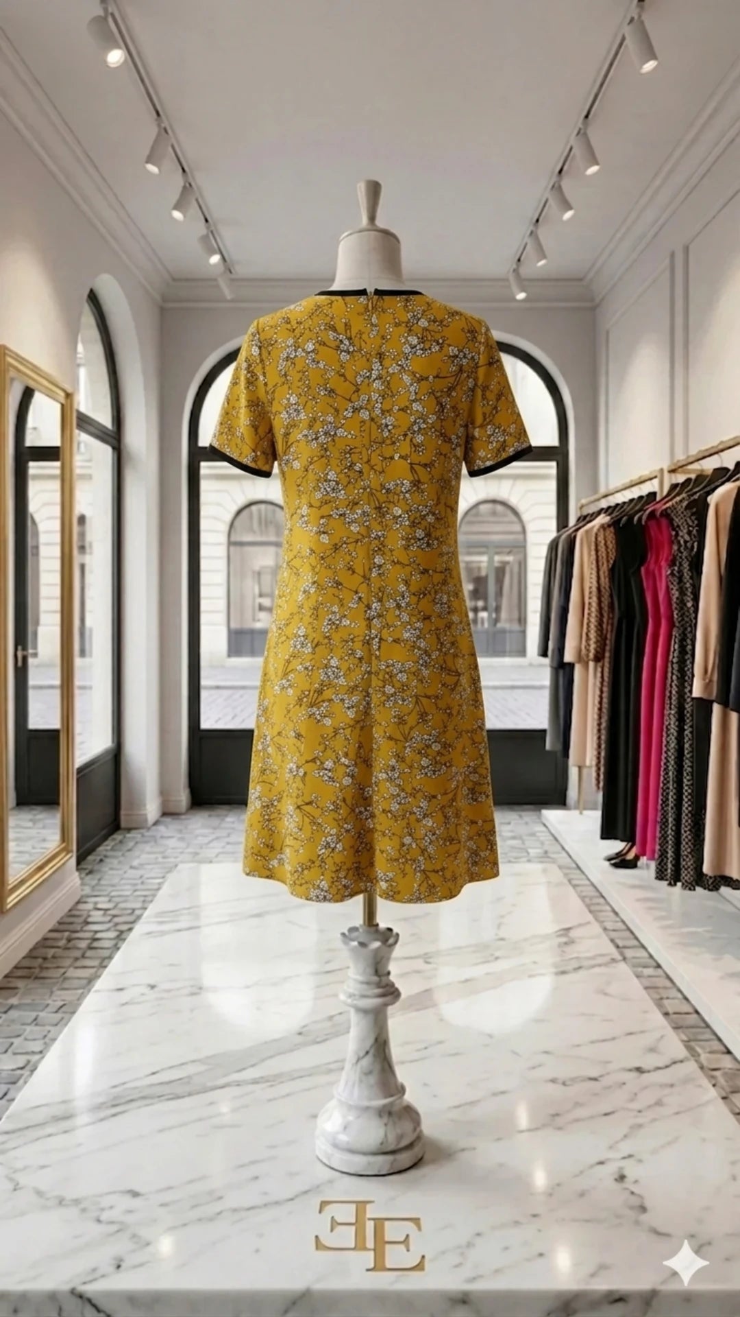 Abito - Golden Bloom Dress