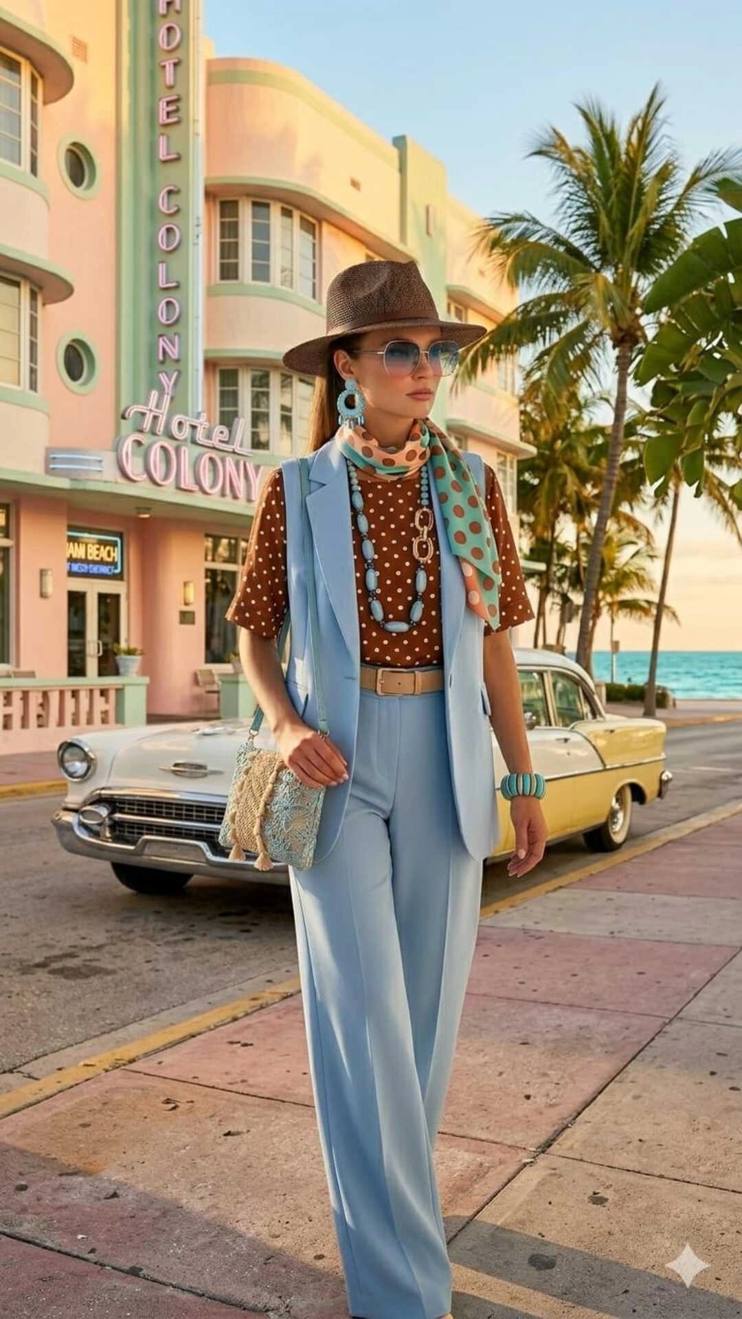 Outfit - "Azzurro Senza Confini"