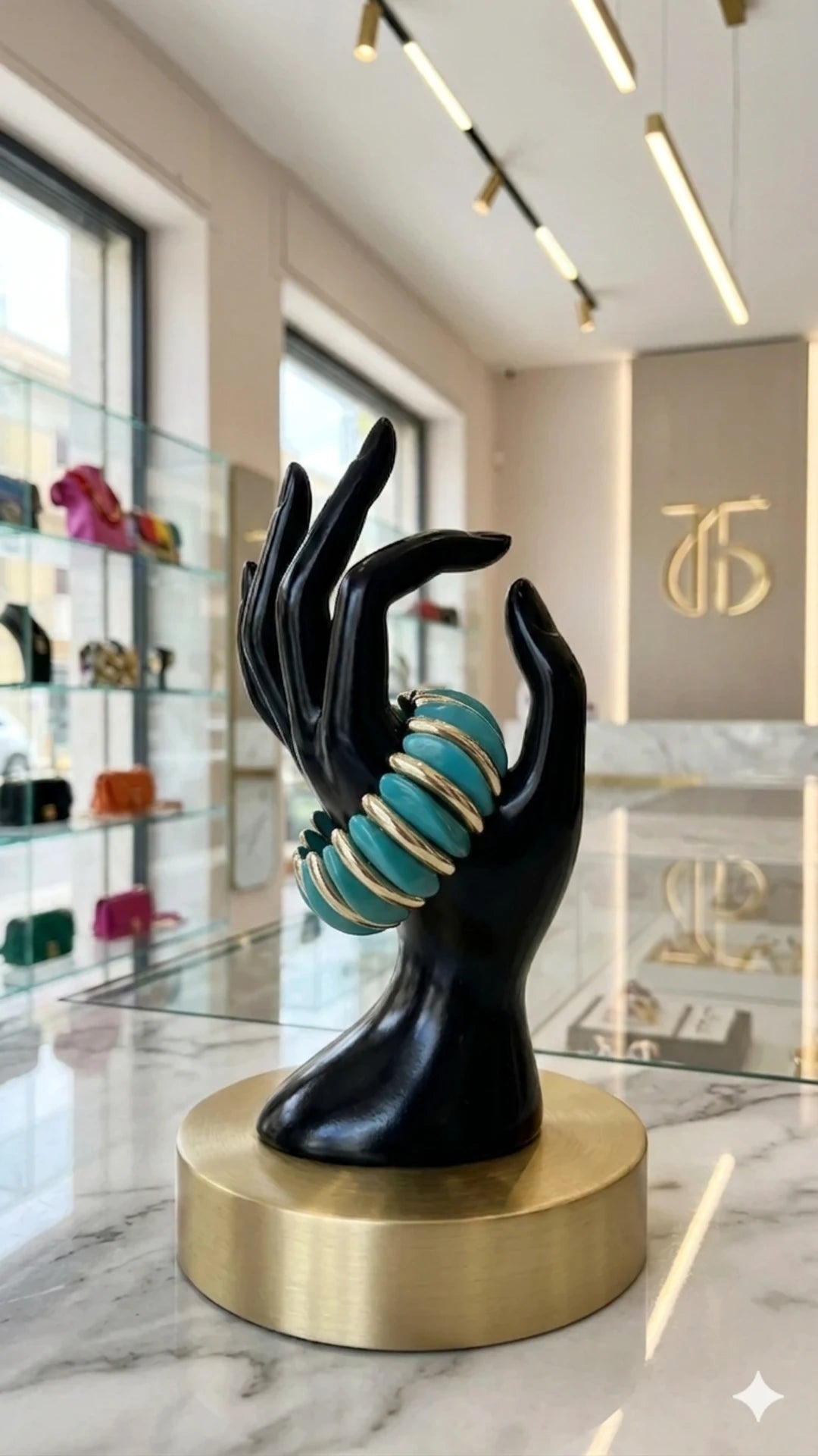 Bracciale - Turchese & Oro