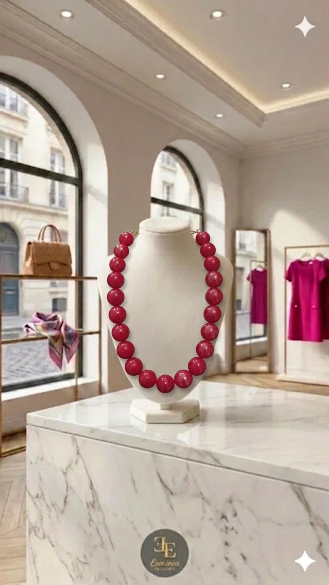 Collana - Corallo Ardente