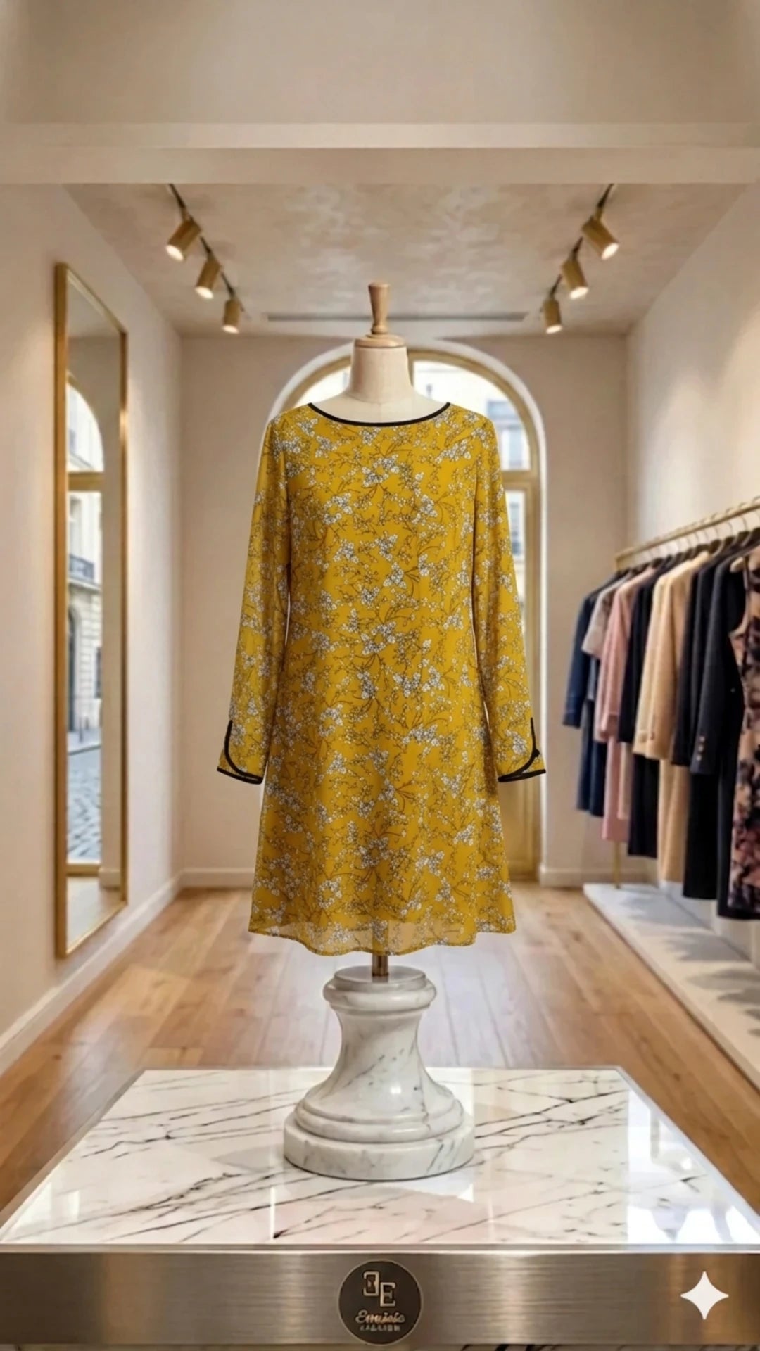 Abito - Golden Bloom Dress