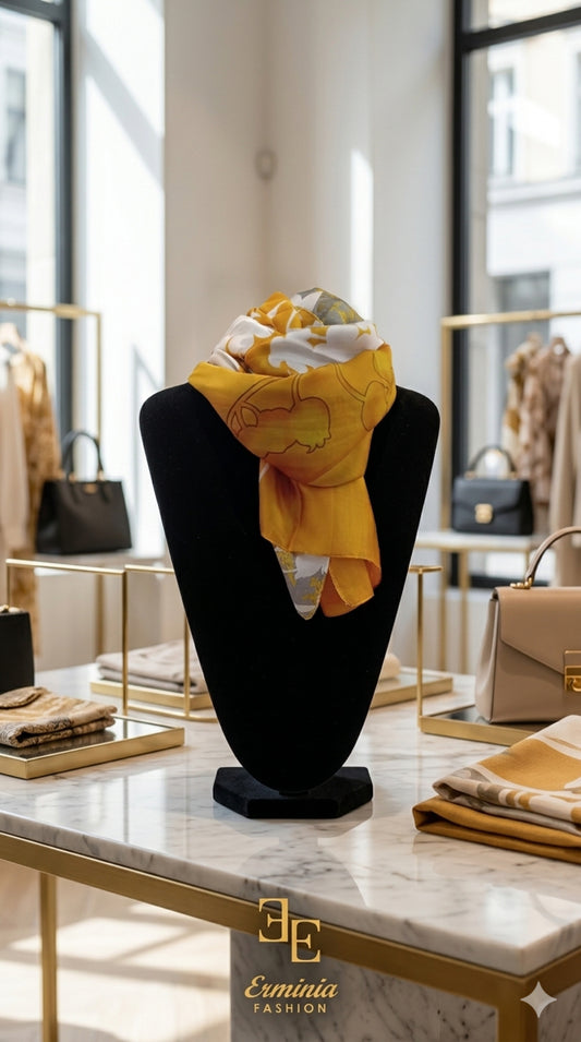 Sciarpa "Amber Twist"