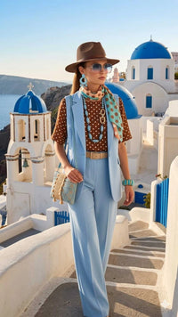 Outfit - "Azzurro Senza Confini"