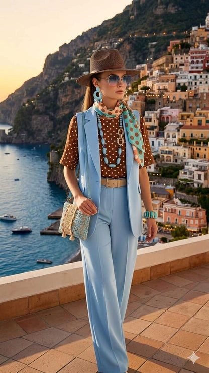 Outfit - "Azzurro Senza Confini"