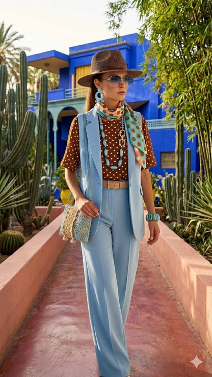 Outfit - "Azzurro Senza Confini"