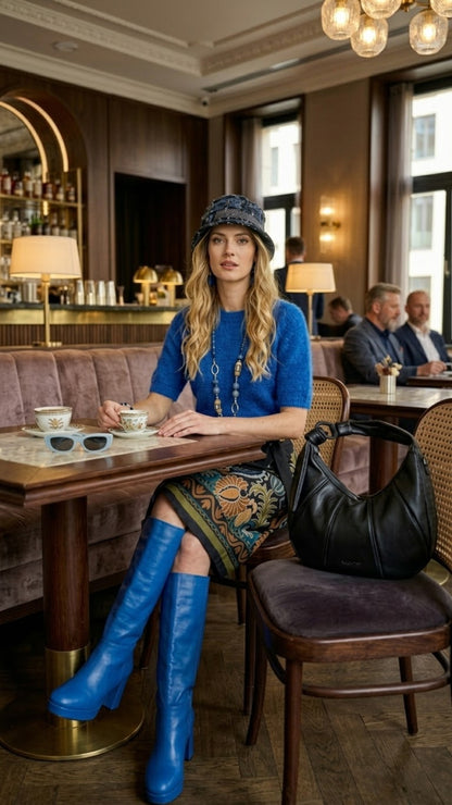 Outfit - Blu Notte d'Autunno