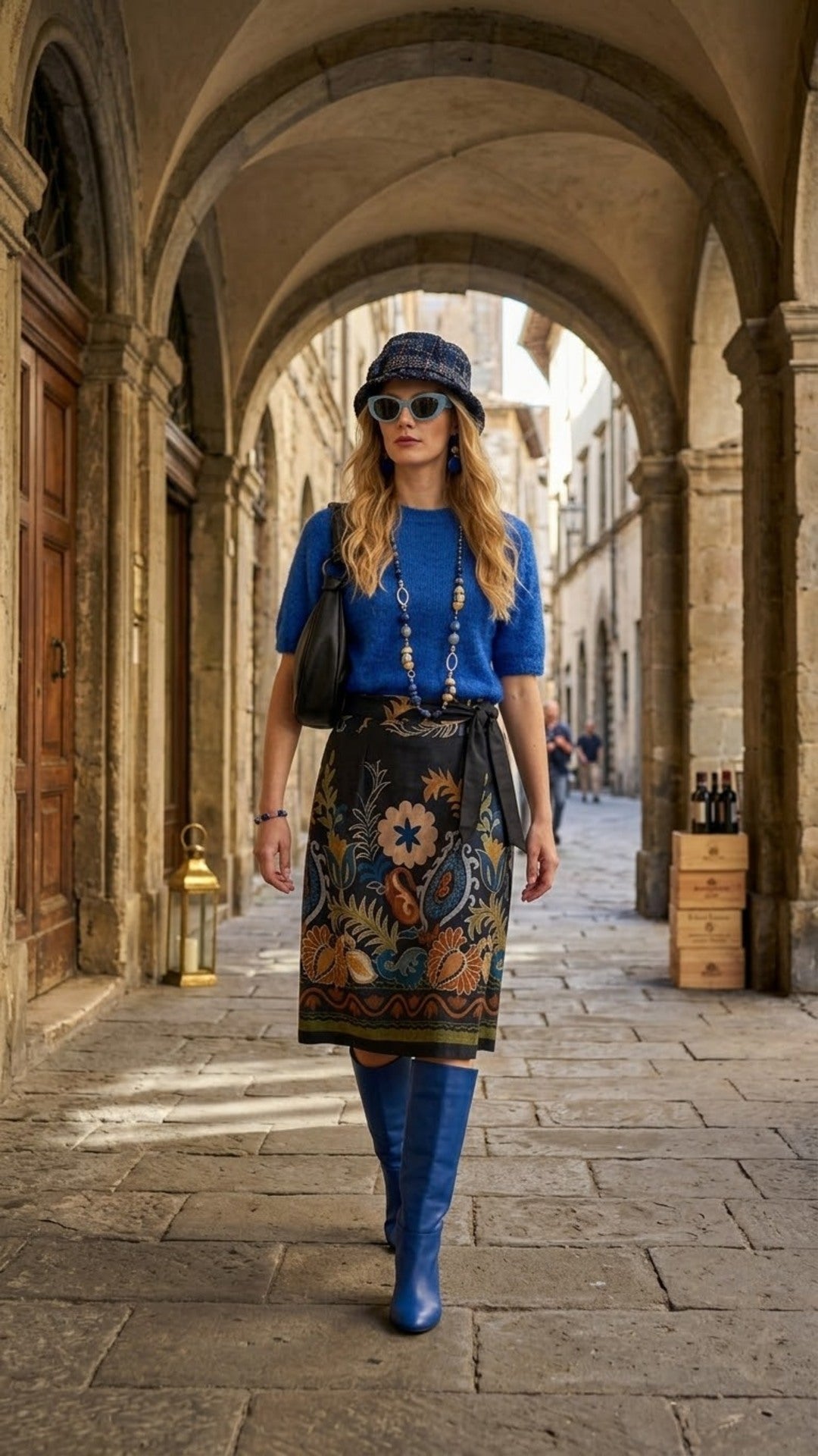 Outfit - Blu Notte d'Autunno