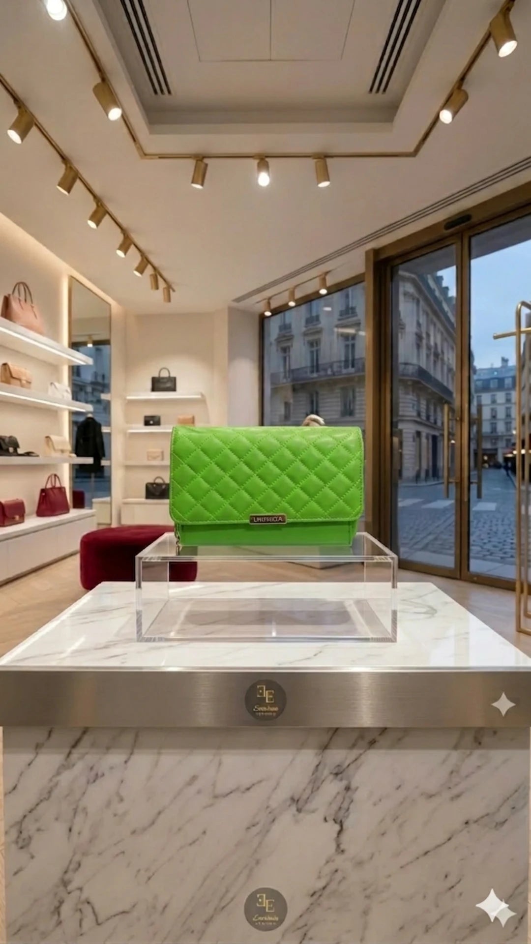 Outfit - "Urban Lime Statement"