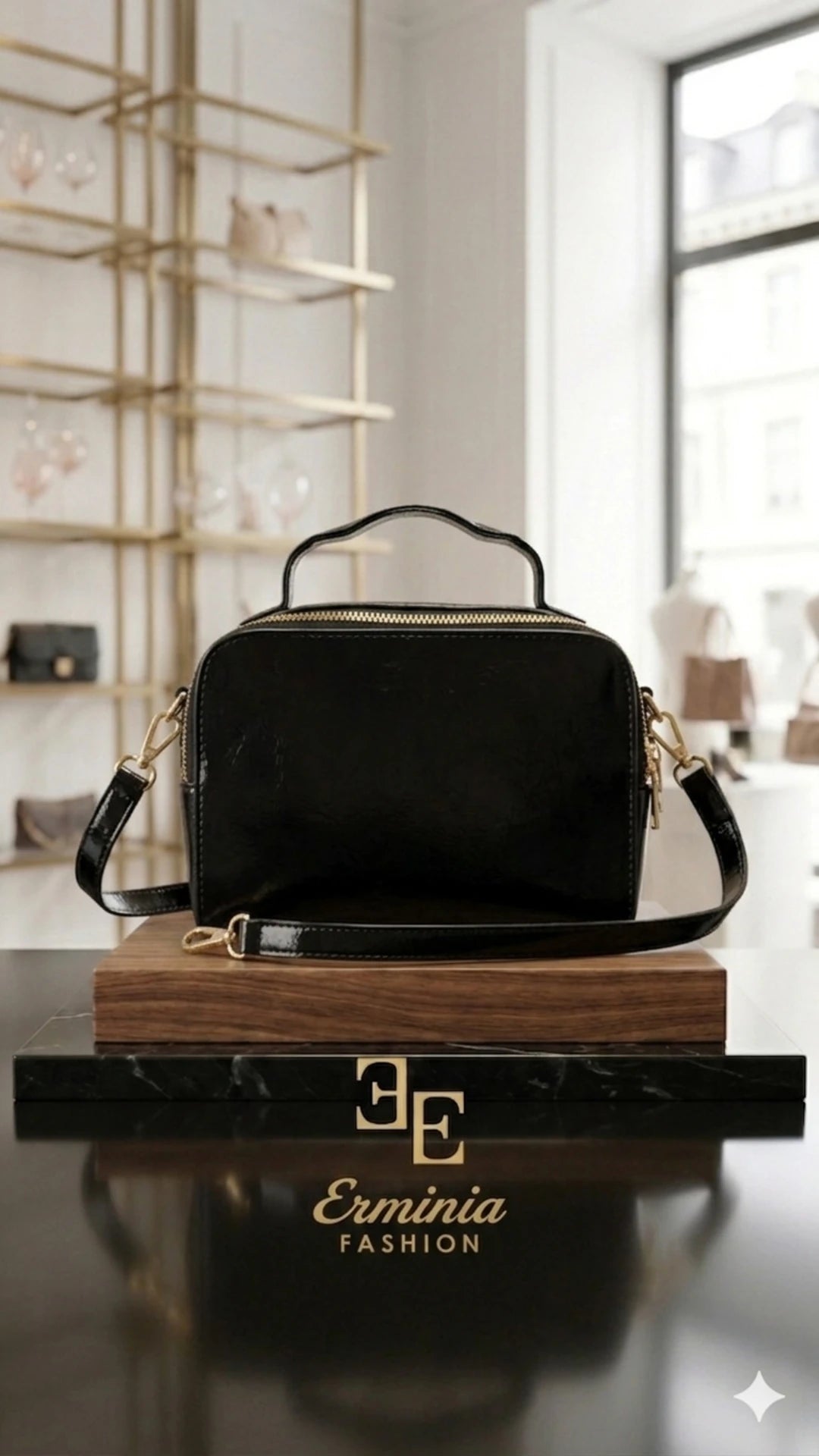 Borsa - Black Bow Mini Bag