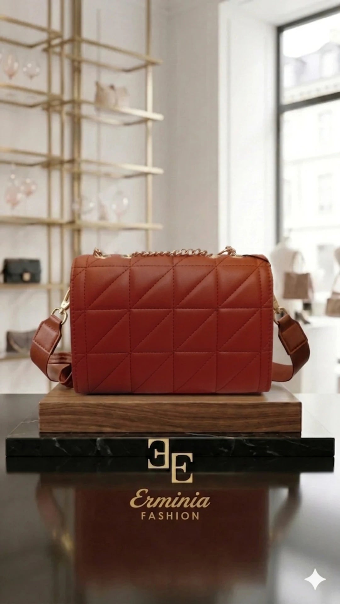 Borsa - Cuoio Structured Bag