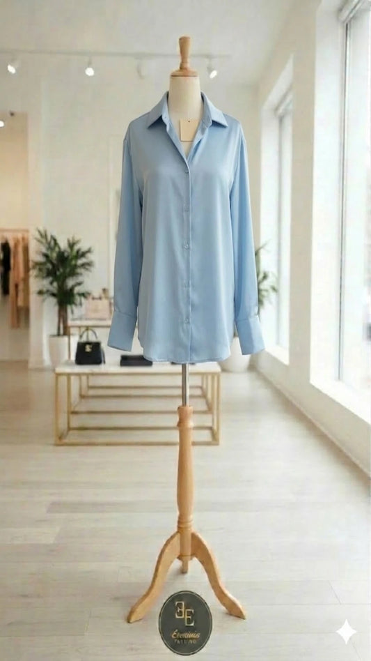 Camicia Soft Azure