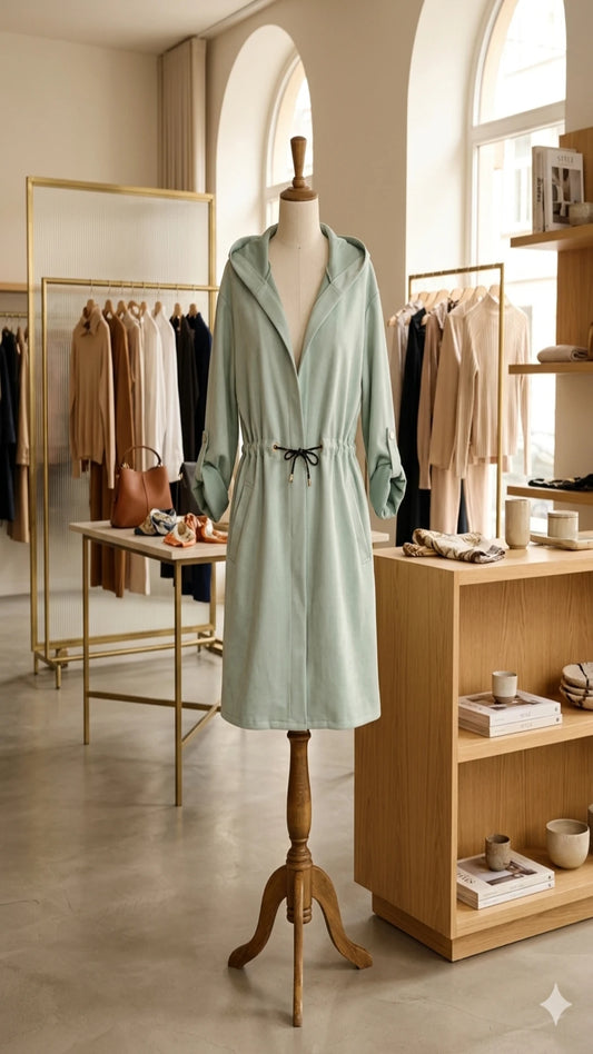Cappotto Sage Trench