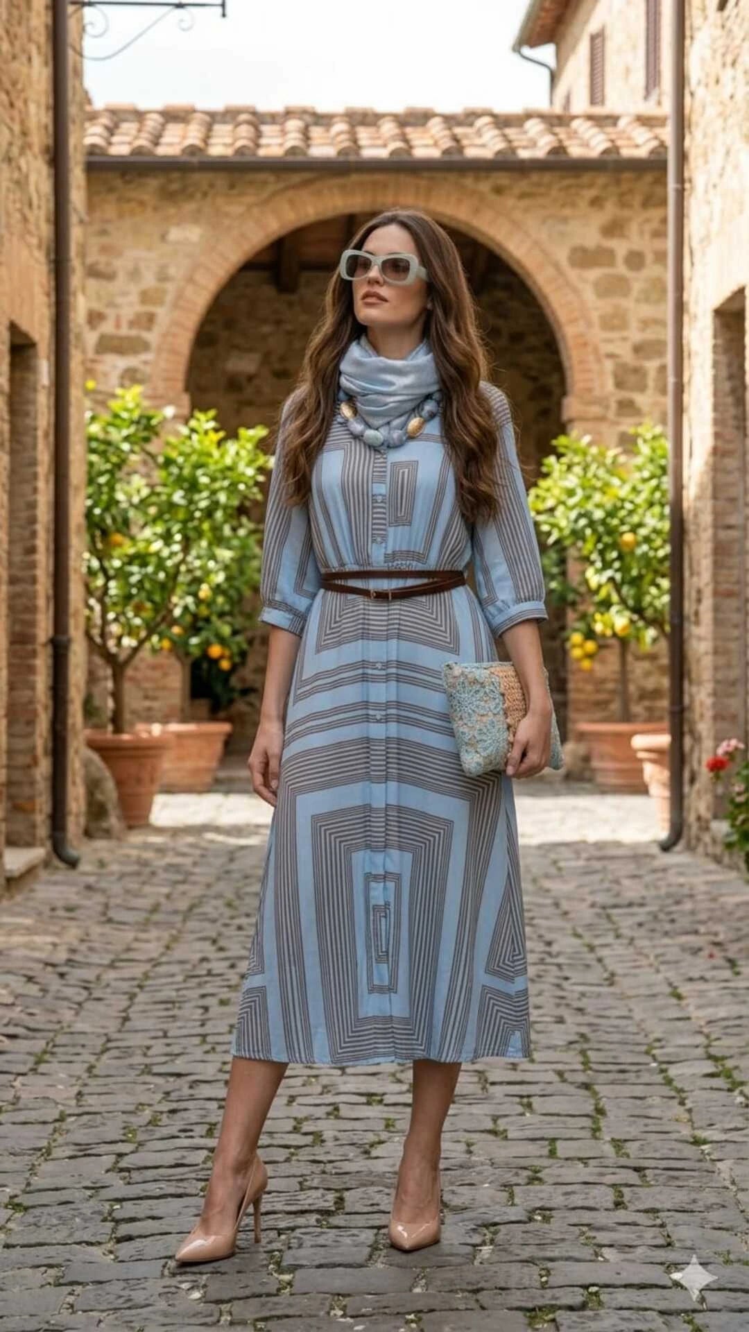 Outfit - "Cielo di Toscana"