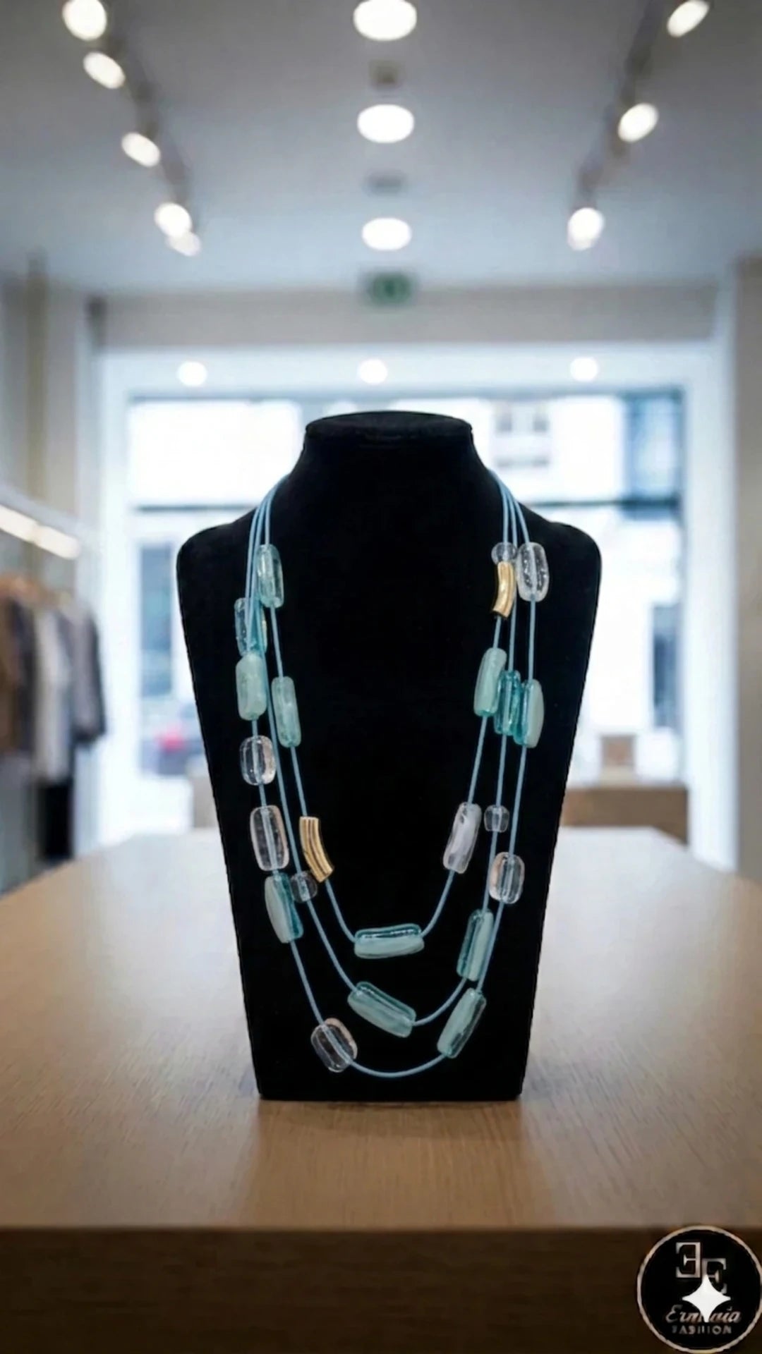 Collana - Aqua Layers Necklace