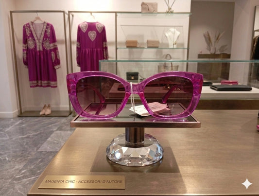 Occhiali "Cristal Magenta"