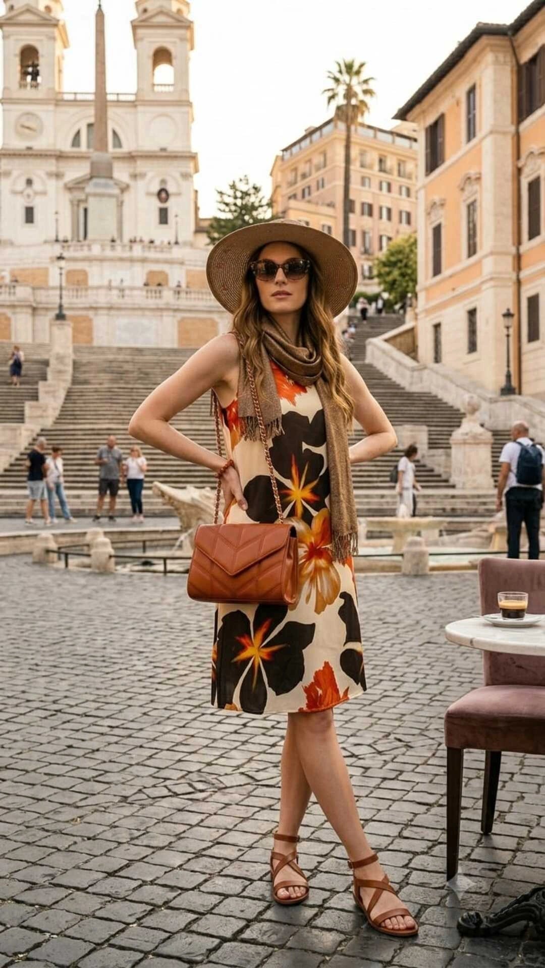 Cappello Il Floppy Romantico - vista outfit