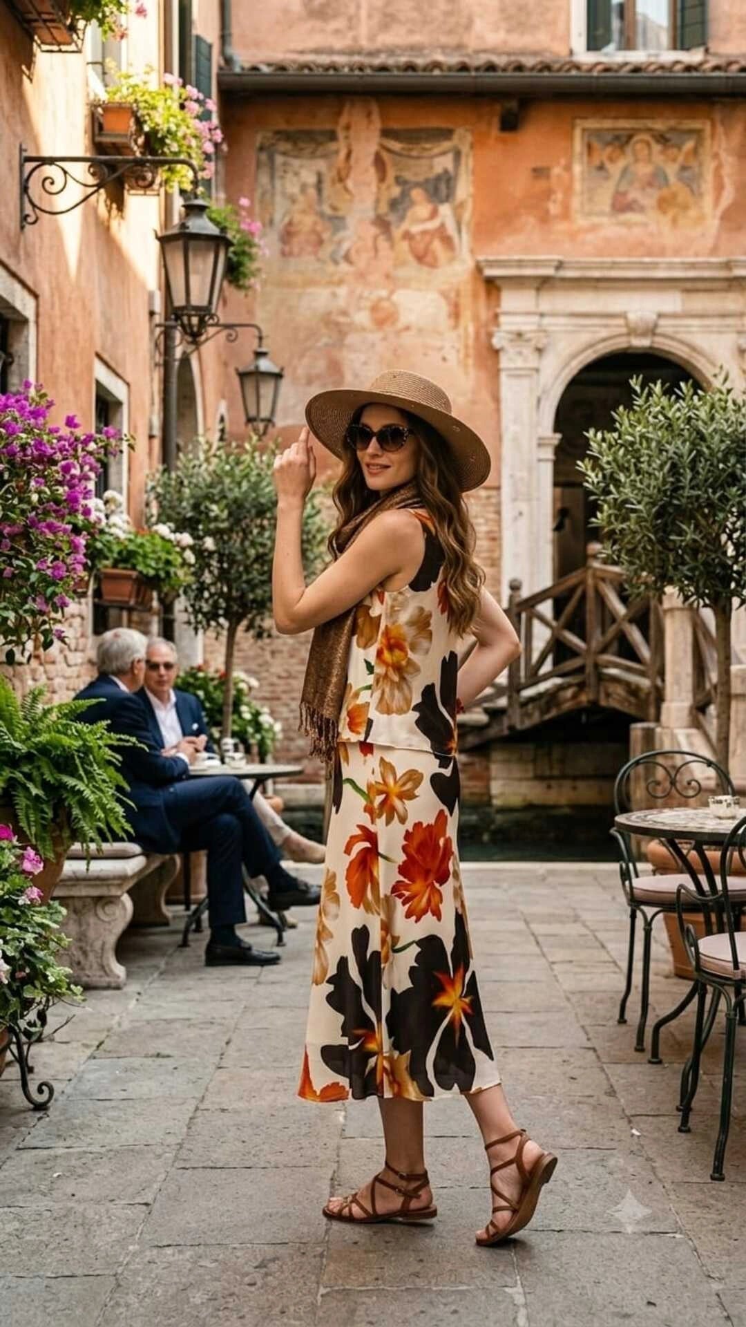 Outfit - Eleganza Artistica di Fine Estate