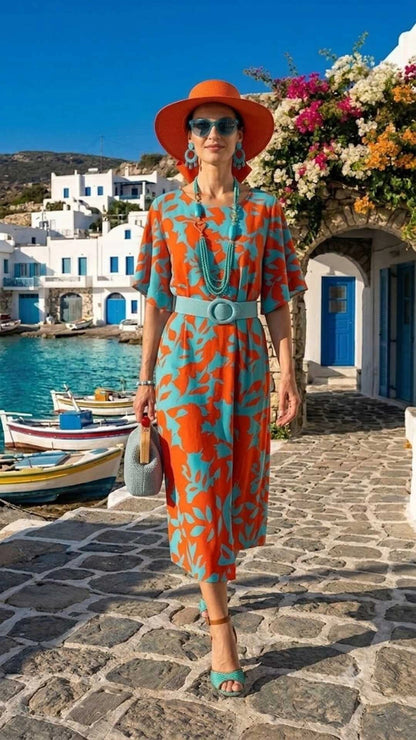 Outfit "Fiamma d'Estate"