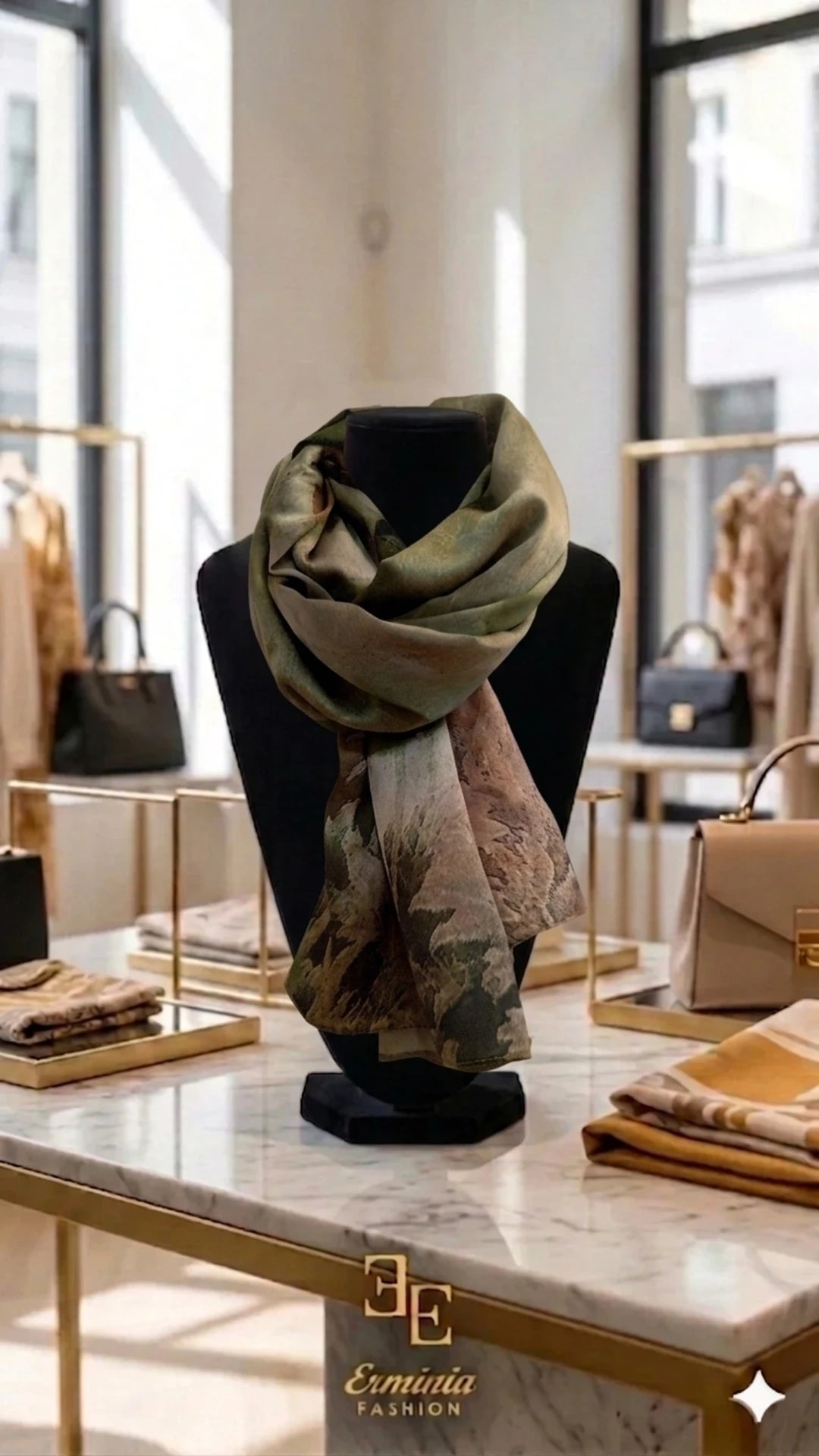 Foulard - Verde Mimetico