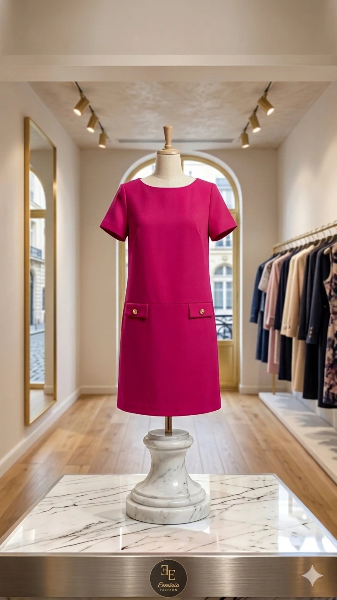 Abito "Fucsia Parigino"