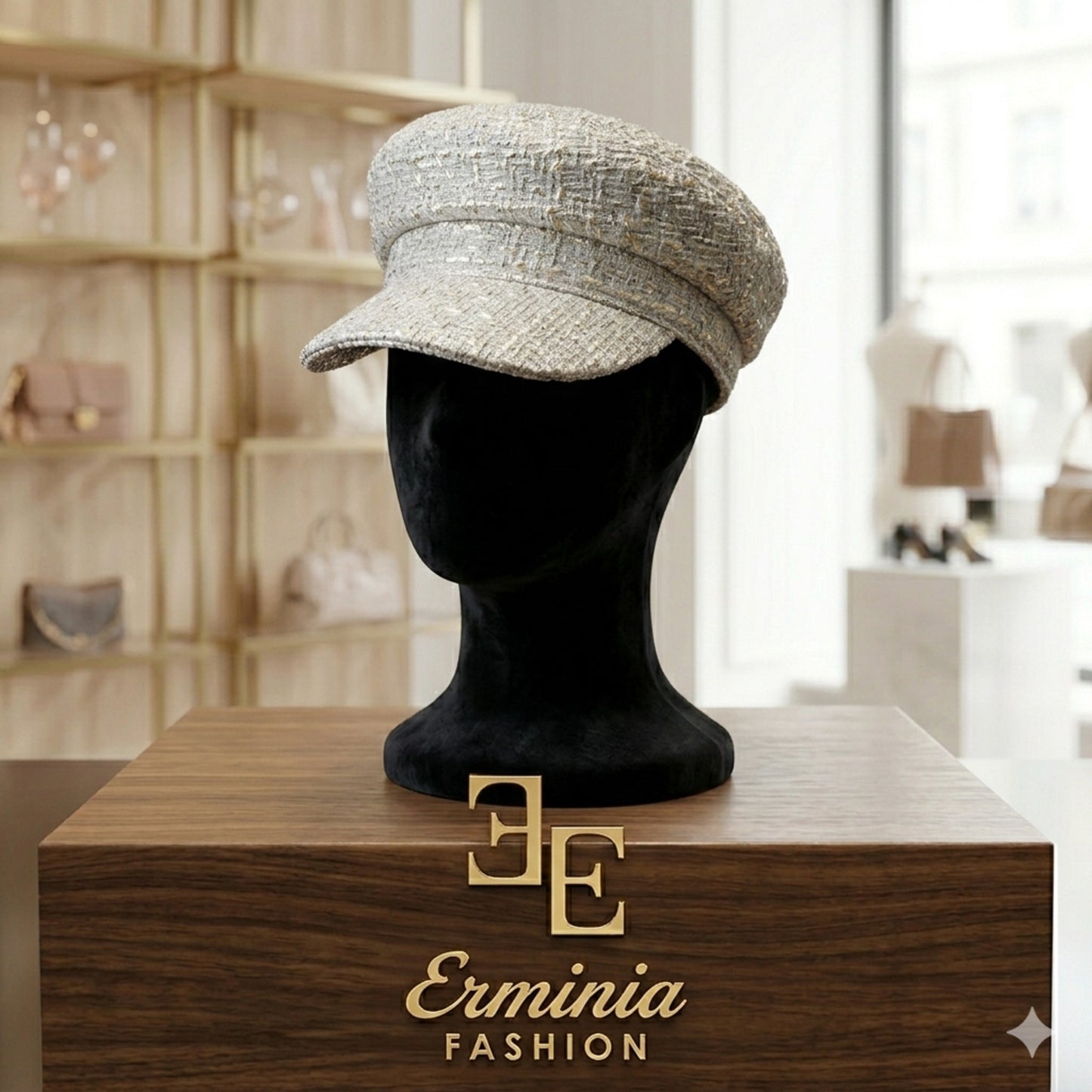 Berretto "Mademoiselle Tweed"