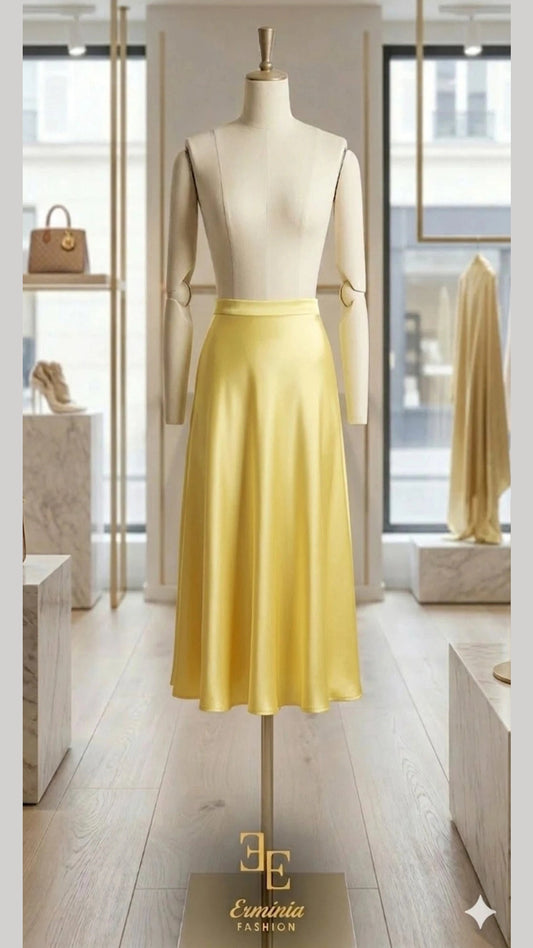 Gonna "Mimosa Satin"