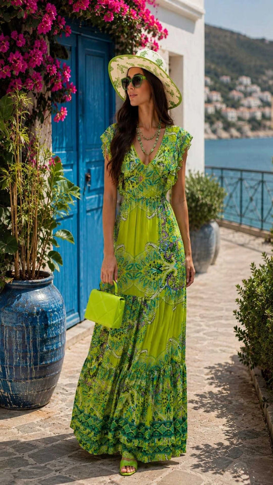 Outfit - "Miraggio Lime"