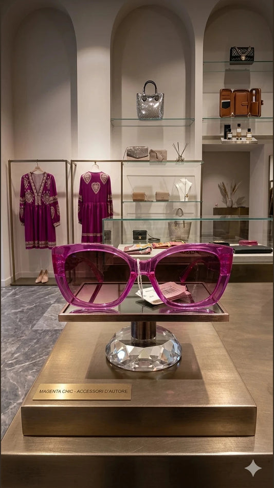 Occhiali "Cristal Magenta"