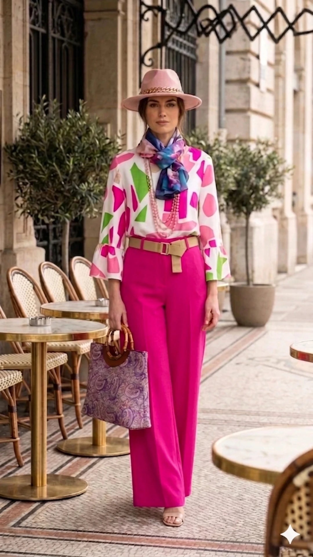 Outfit - "Rose de Paris"