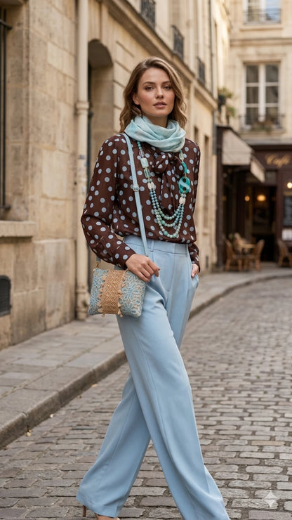 Outfit - "Azzurro Parigino"