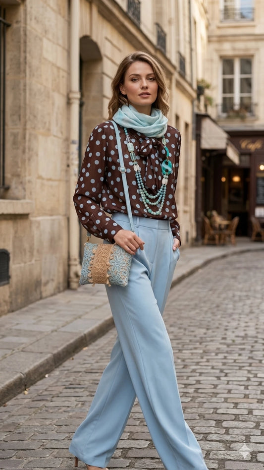 Outfit - "Parisian Blue"
