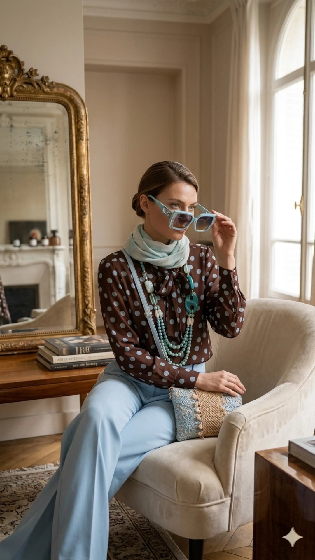Outfit - "Azzurro Parigino"