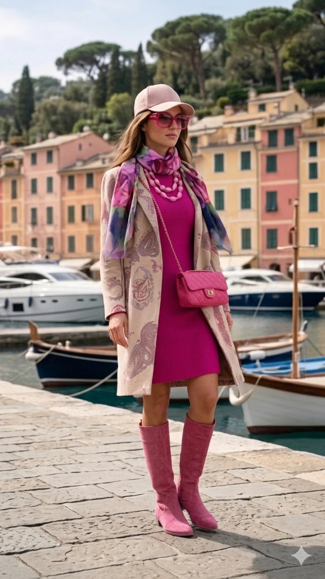 Abito "Fucsia Parigino"