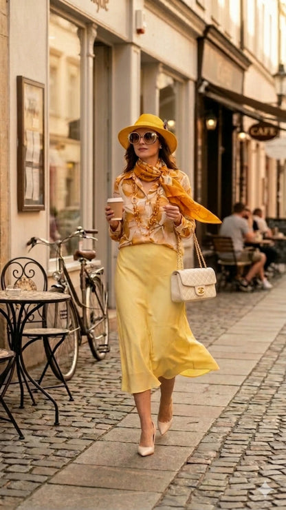 Camicia "Tulipe d'Or"