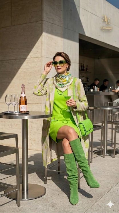Outfit - "Urban Lime Statement"
