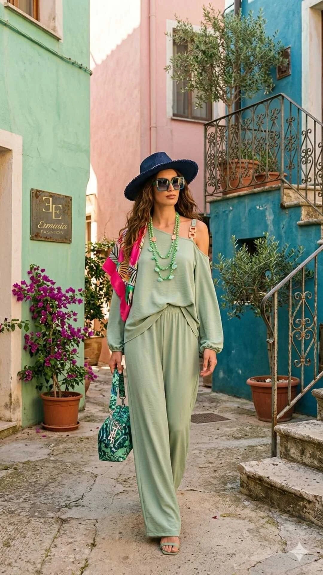 Outfit - "Verde Brezza"