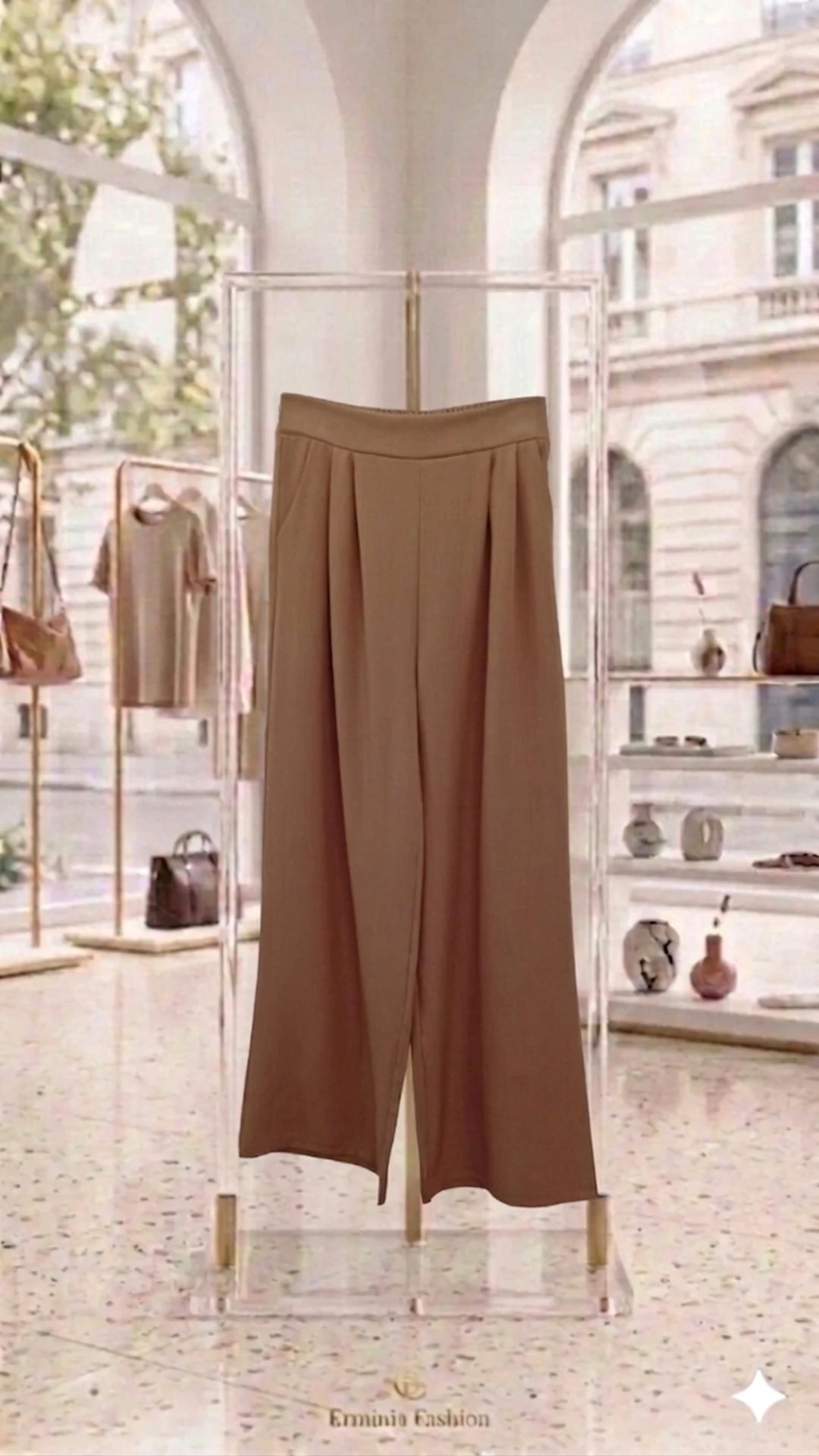 Pantalone - Caramel Fluid Trousers