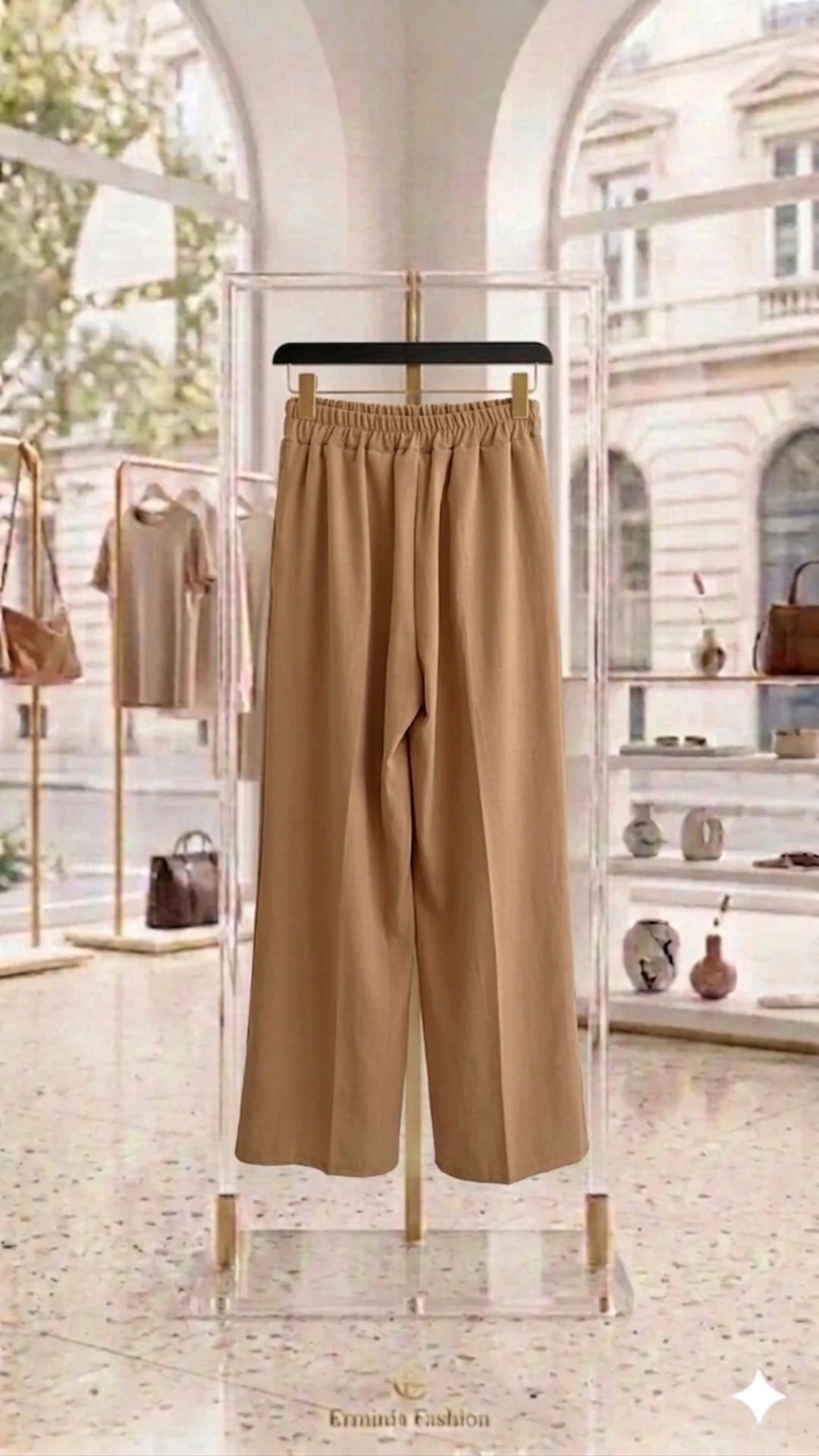 Pantalone - Caramel Fluid Trousers
