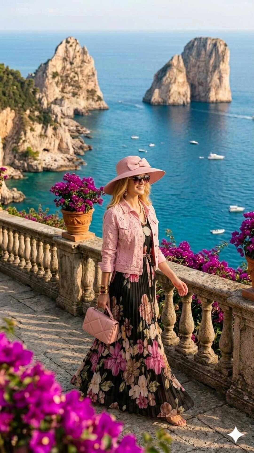 Outfit "Rosa Amalfitana"