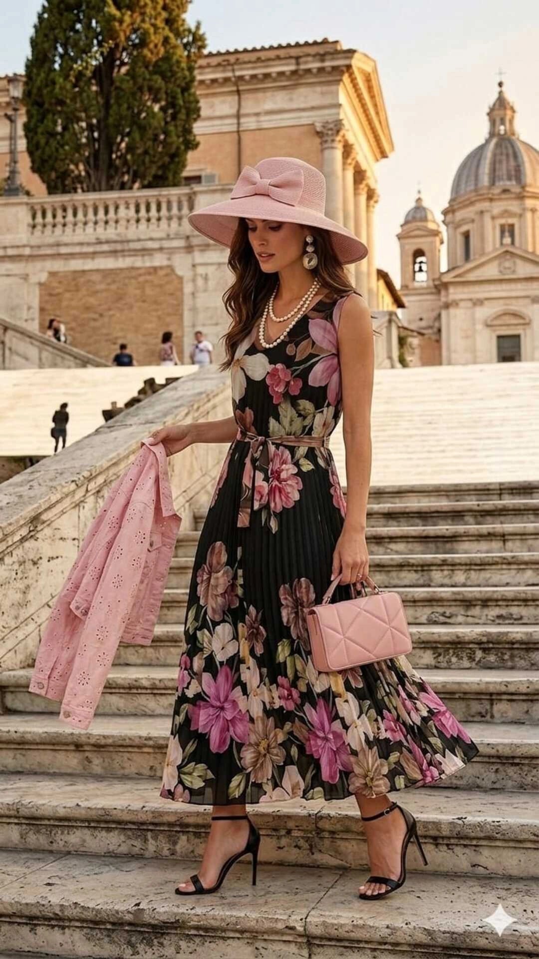 Outfit "Rosa Amalfitana"