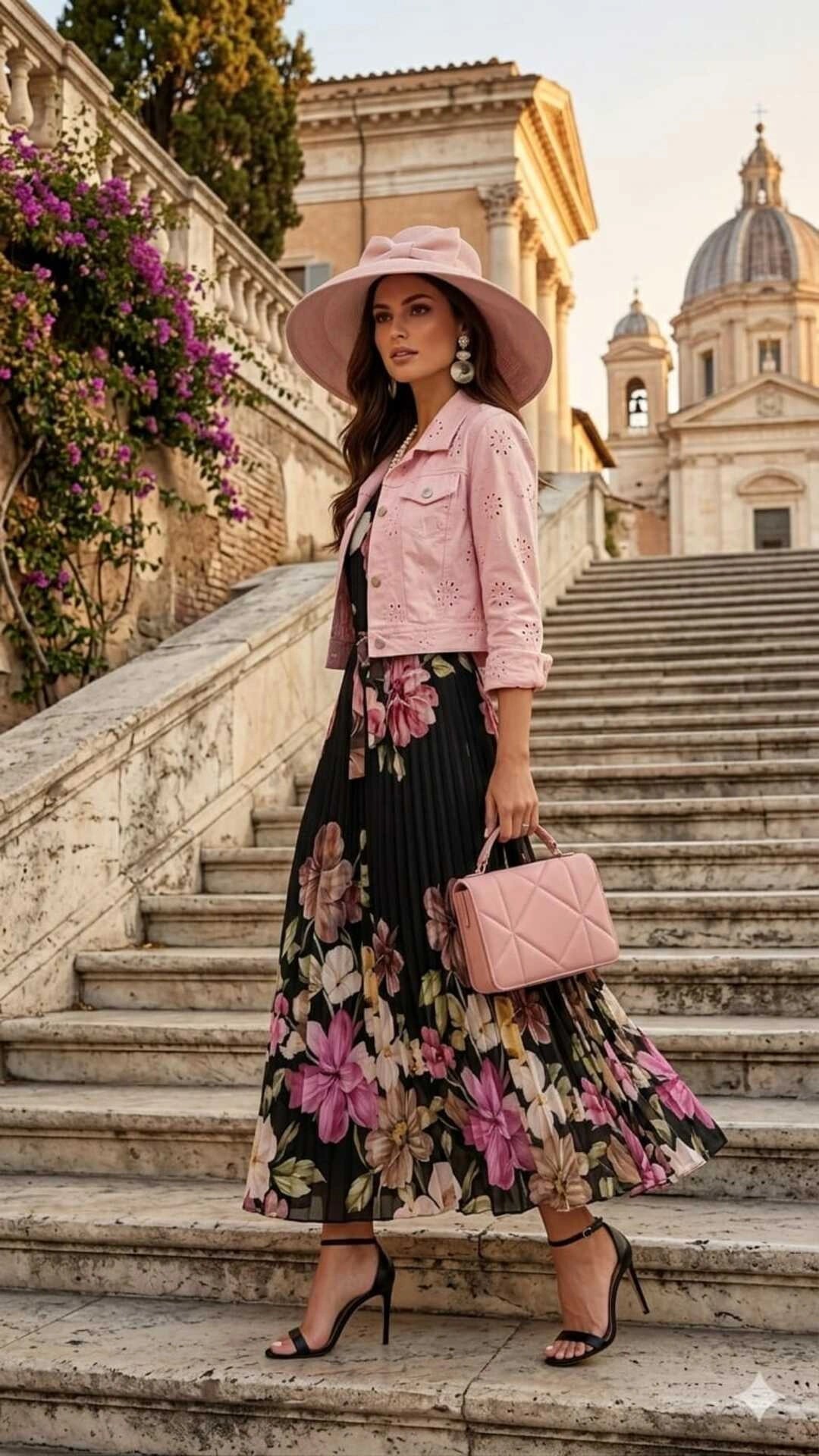 Outfit "Rosa Amalfitana"