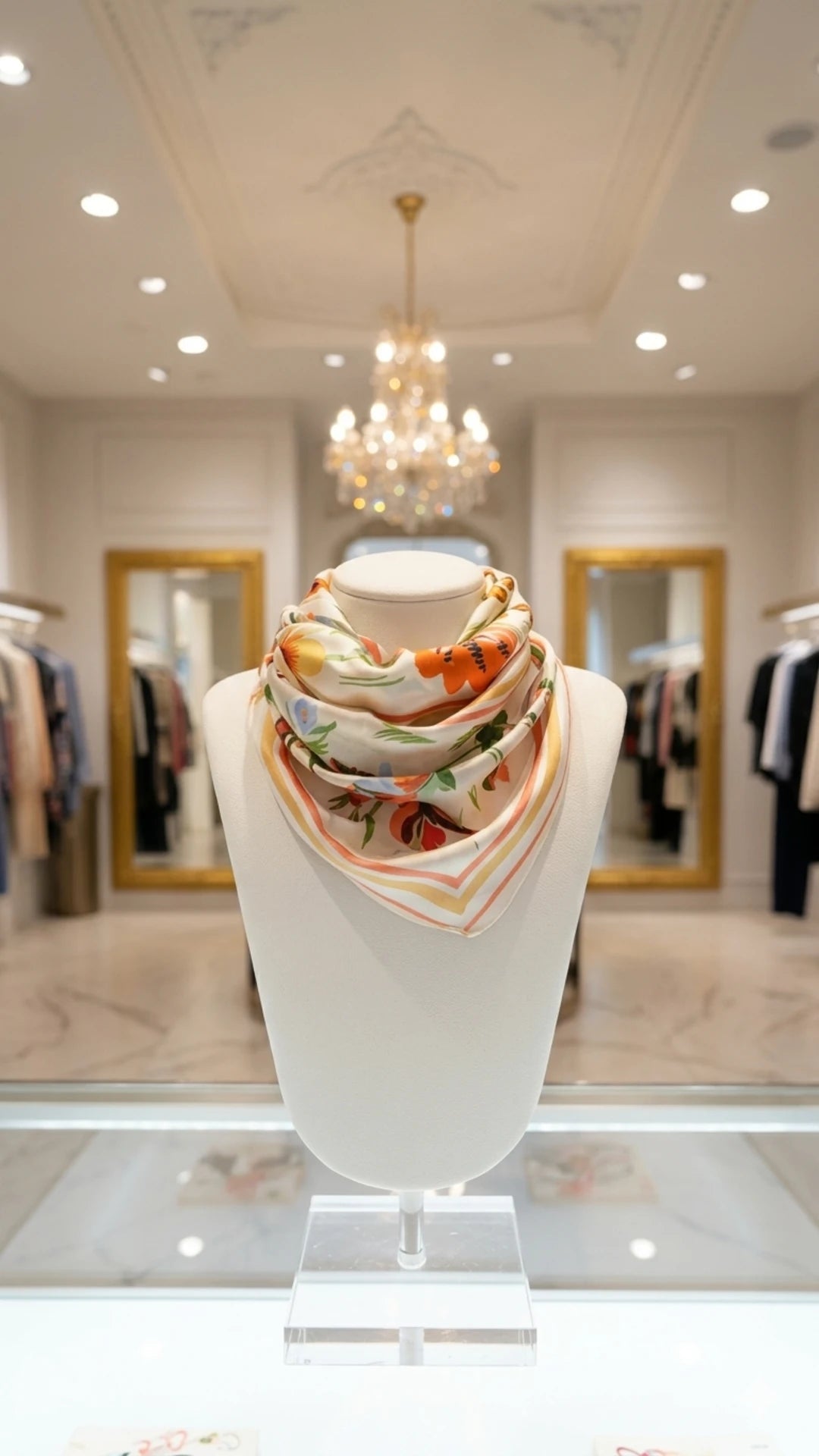 Sciarpa "Jardin Fleuri"