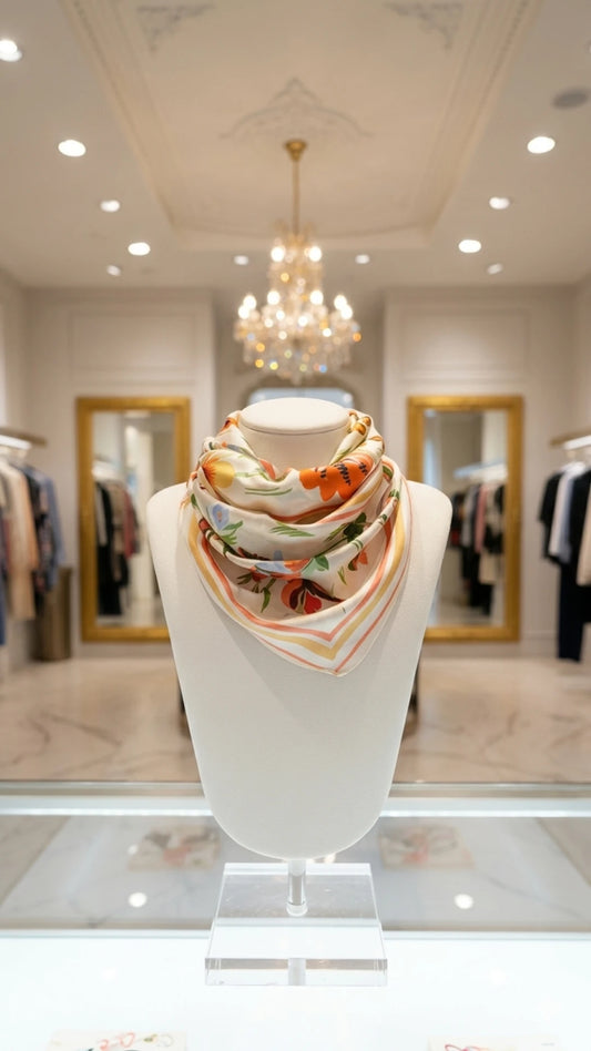 Sciarpa "Jardin Fleuri"
