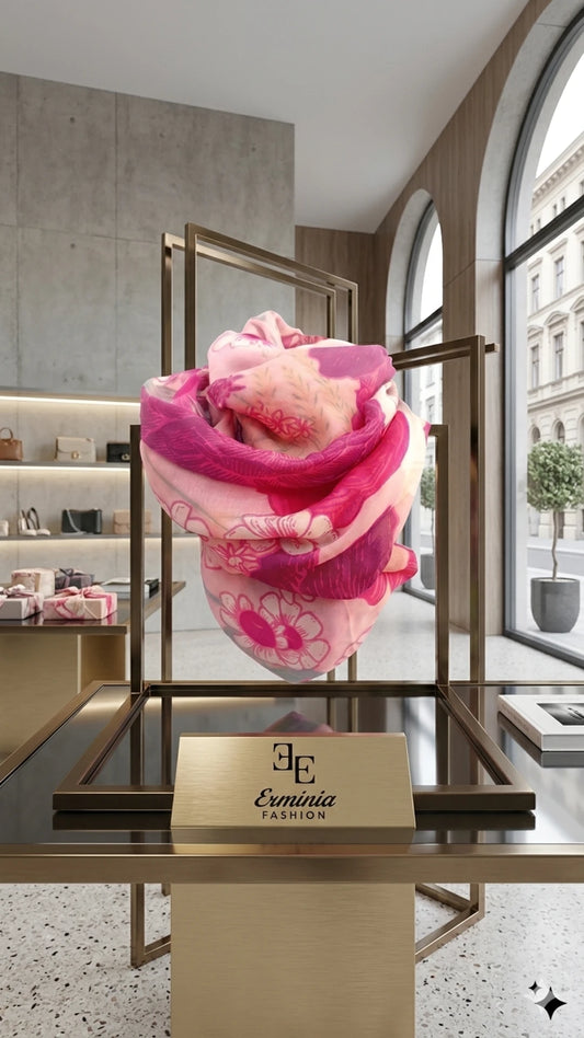 Sciarpa "Rosa Floreale"