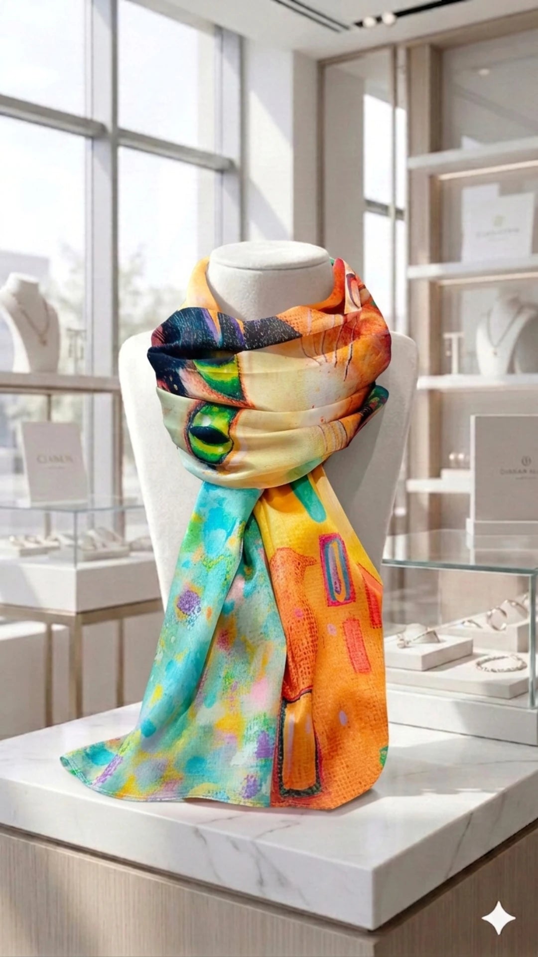 Sciarpa - Mediterranean Silk Touch