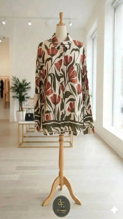 Outfit - "Tulipani Sul Mare · Verde Botanico"