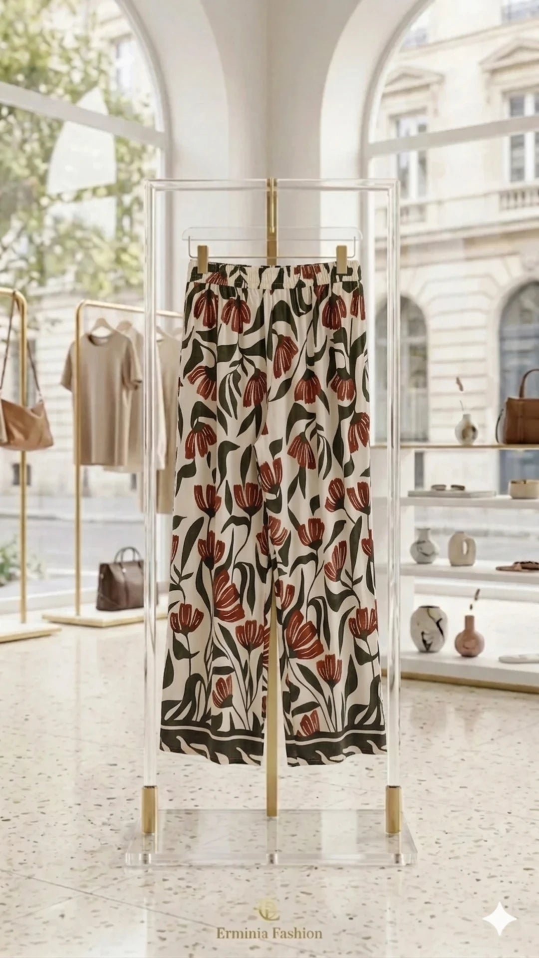 Outfit - "Tulipani Sul Mare · Verde Botanico"