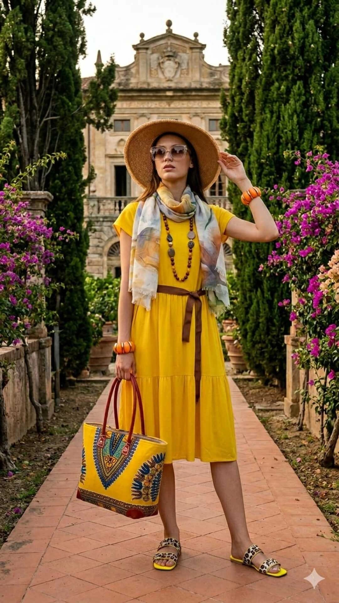 Outfit "Sole Selvaggio"