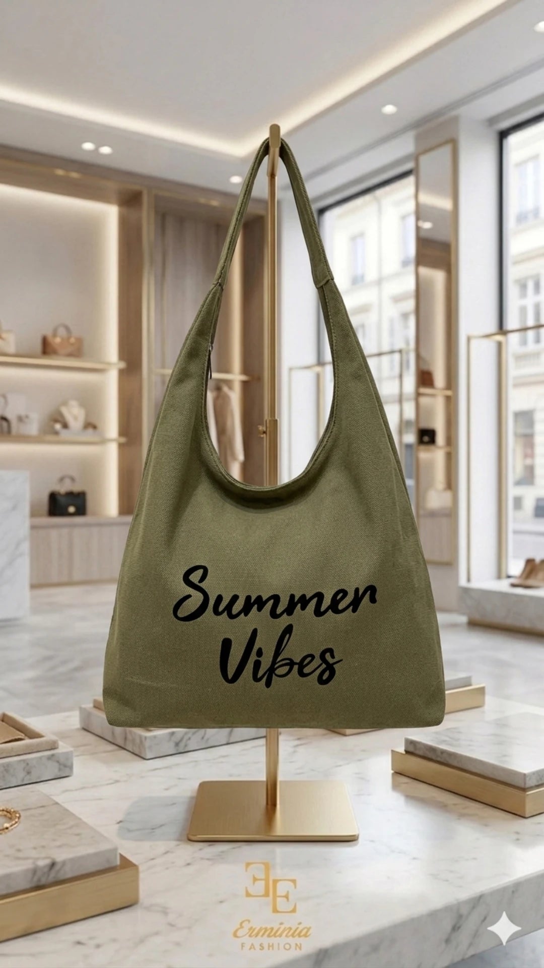 Outfit - "Tulipani Sul Mare · Verde Botanico"
